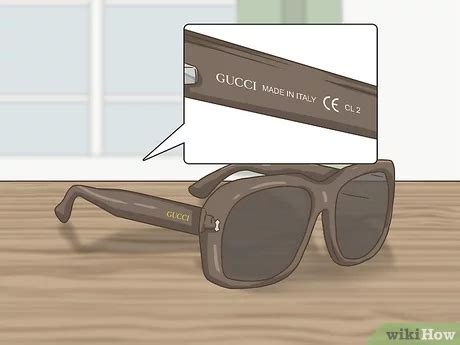 como saber si los lentes gucci son originales|Cómo detectar lentes de sol Gucci de imitación .